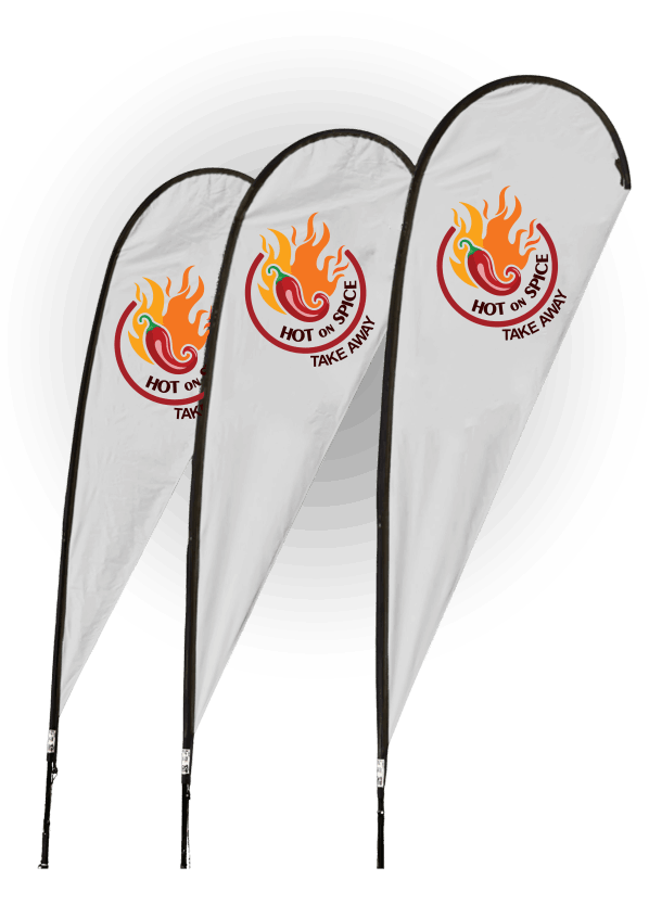 Tear Drop Banner
